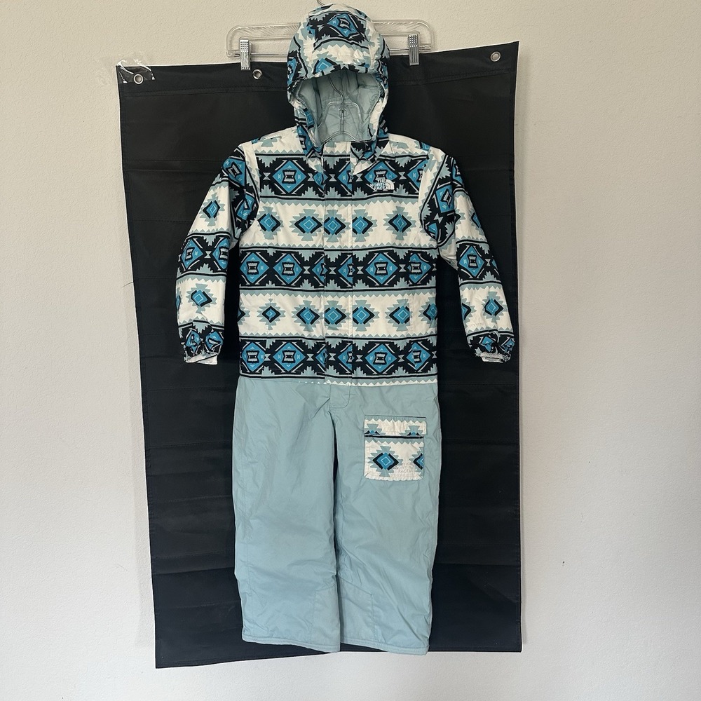 The North Face Winter Snow Suit Jumpsuit One Piece Size 4T Toddler Aztec‎